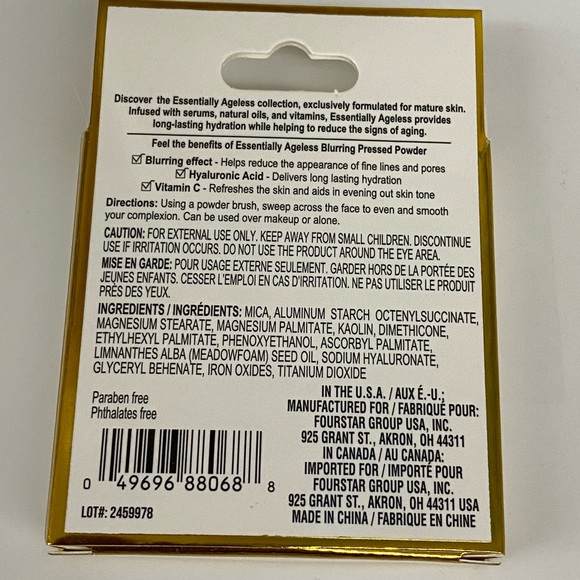 b.pure Essentially Ageless blurring pressed powder Medium-Deep light medium - Picture 6 of 7